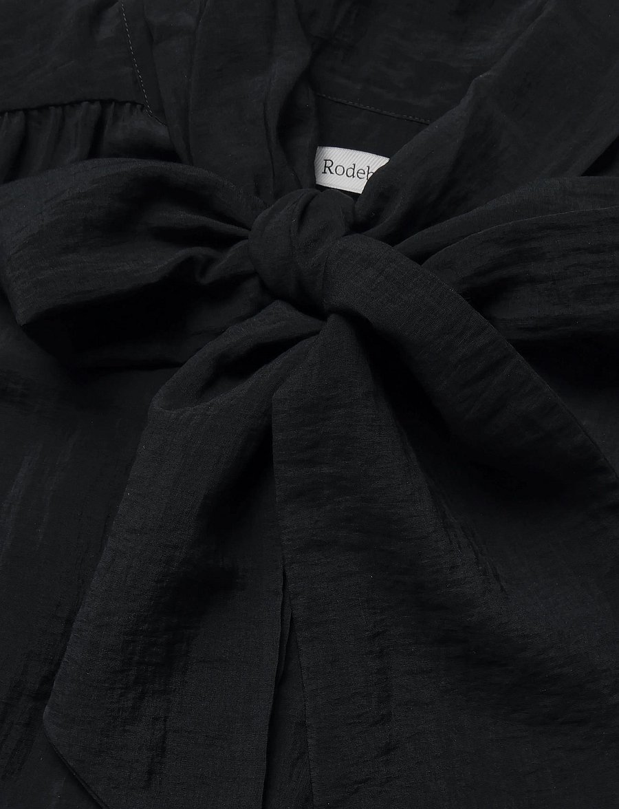 RODEBJER - Rodebjer Adela Airy Solid - black - 2