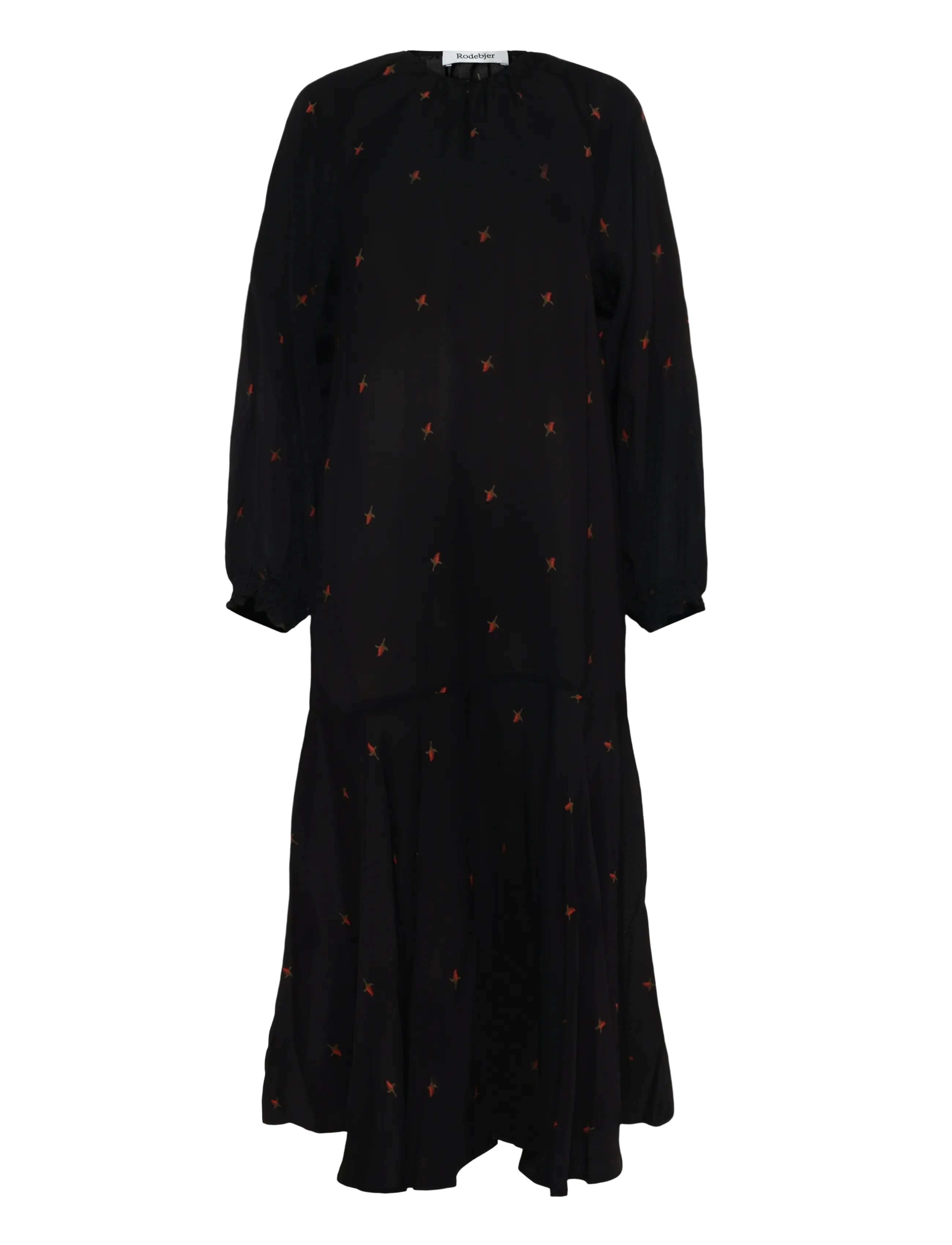 RODEBJER Rodebjer Wyn Budding Rose - Rodebjer - RETRO RED/BLACK / black