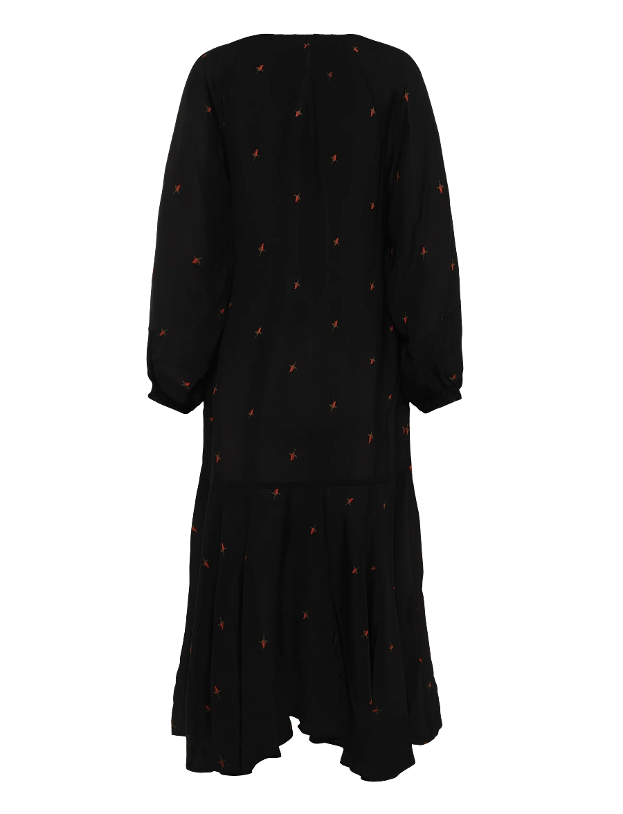 RODEBJER - Rodebjer Wyn Budding Rose - maxi kjoler - retro red/black - 2