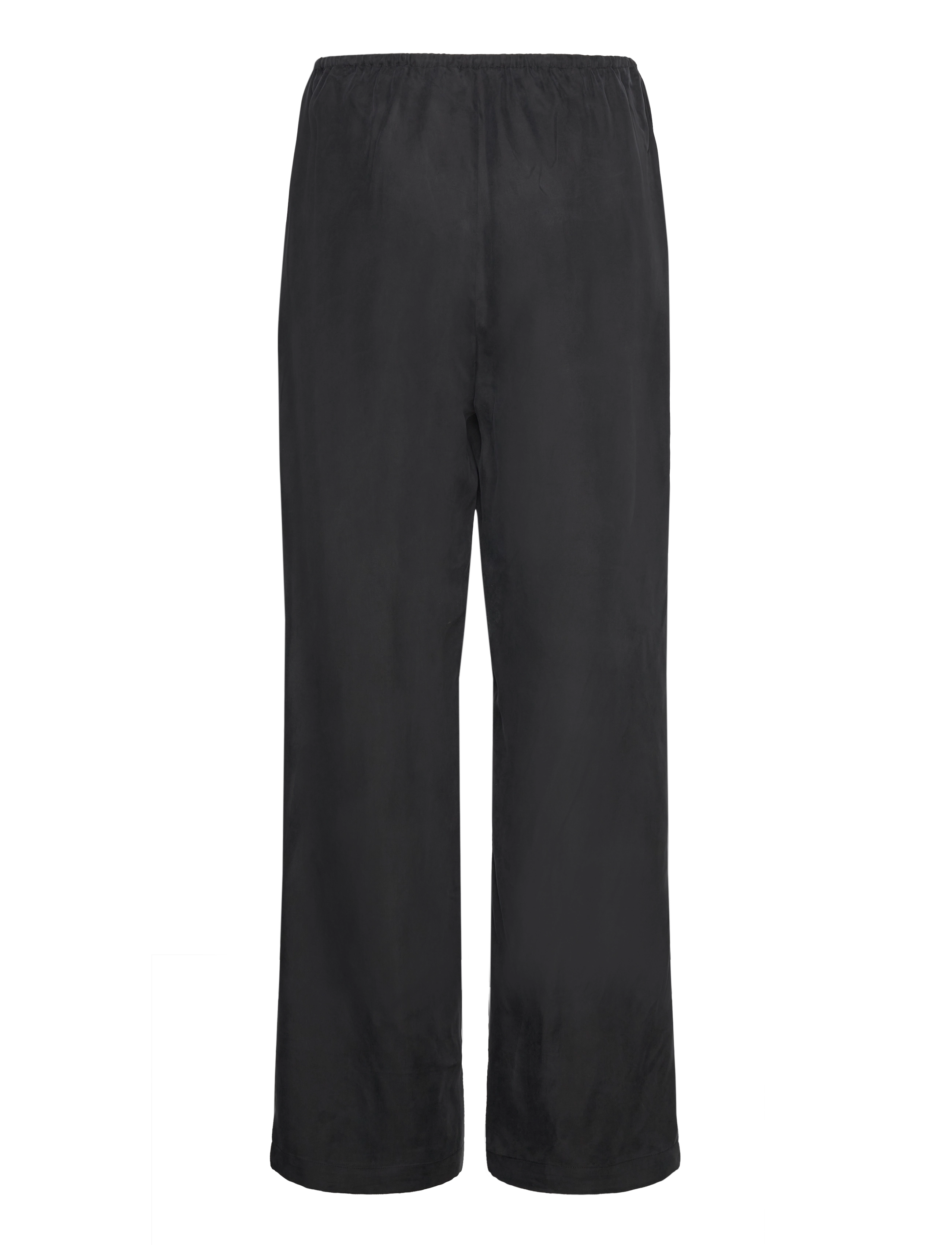 RODEBJER - Rodebjer Lunara Twill - plačios kelnės - black - 1