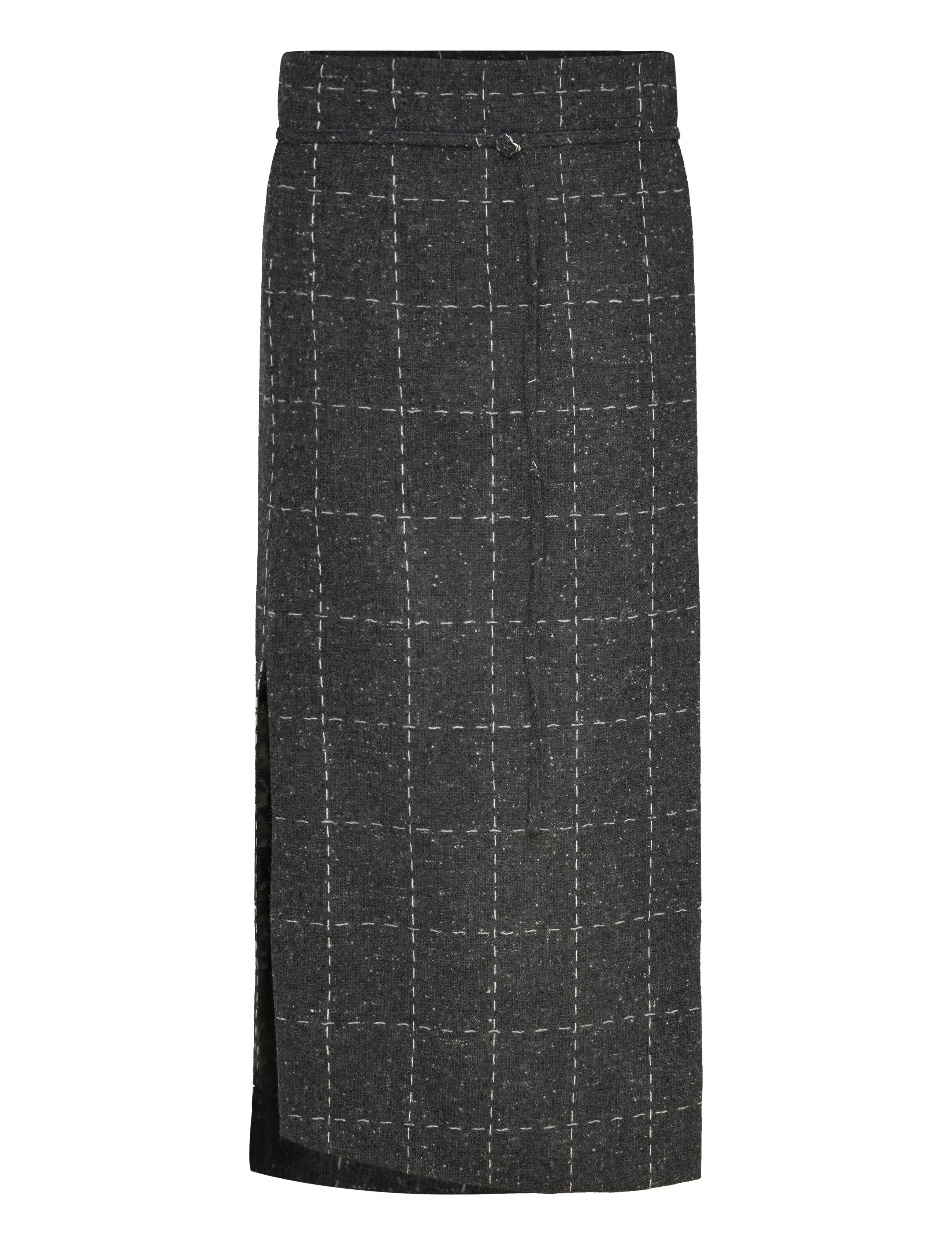 RODEBJER Rodebjer Blanket Check - Tøj - GREY MELANGE / grey
