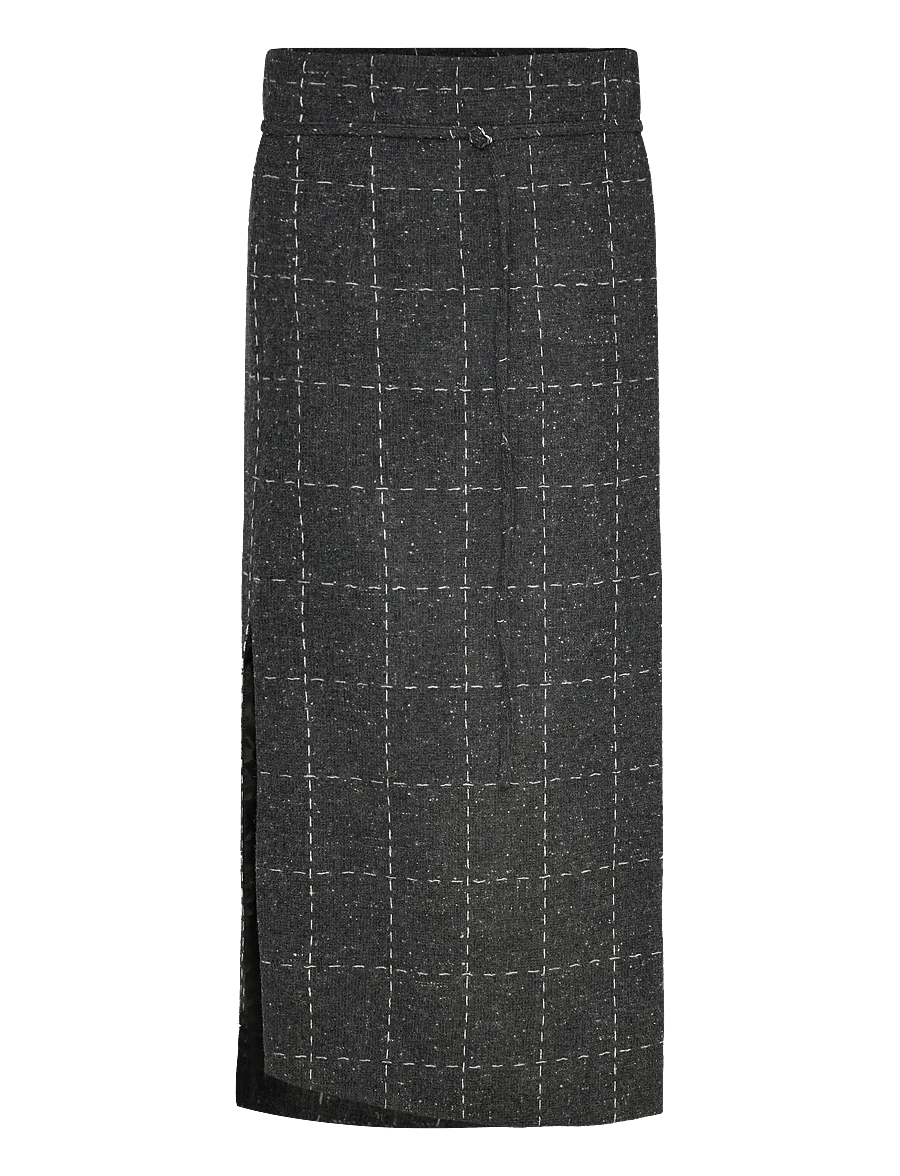 RODEBJER - Rodebjer Blanket Check - midi kjolar - grey melange - 0