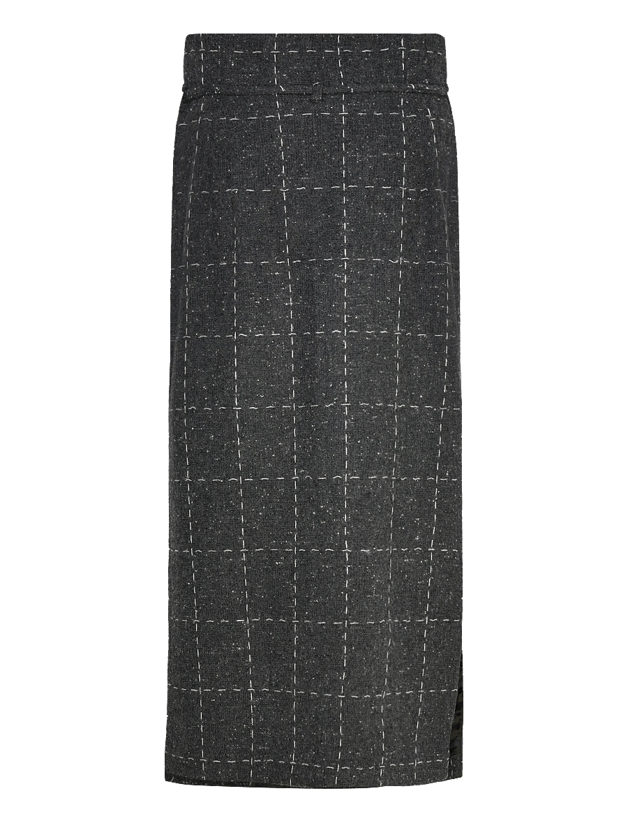 RODEBJER - Rodebjer Blanket Check - midi kjolar - grey melange - 1