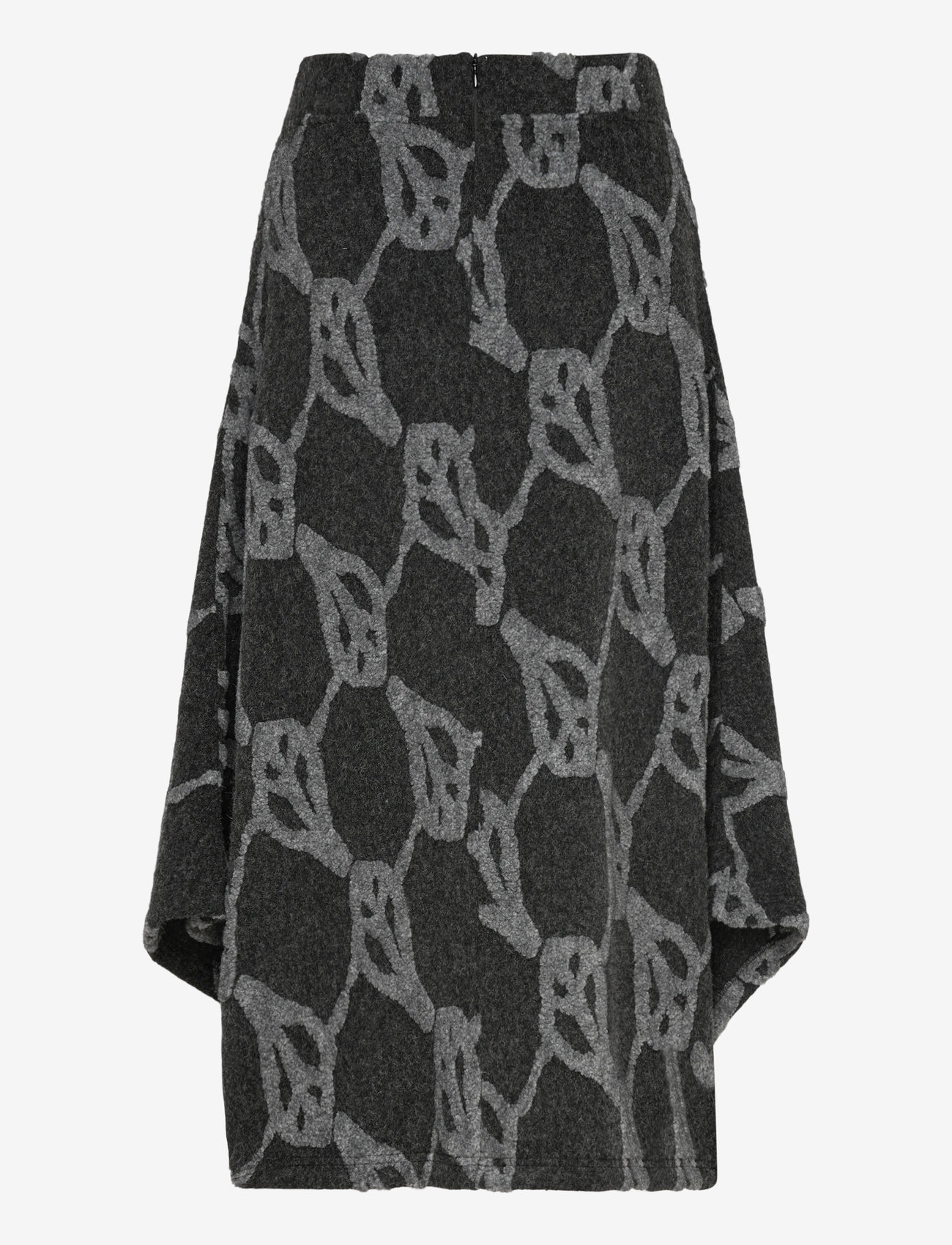 RODEBJER - Rodebjer Amalia Jacquard - efterårstøj - dark grey melange - 1