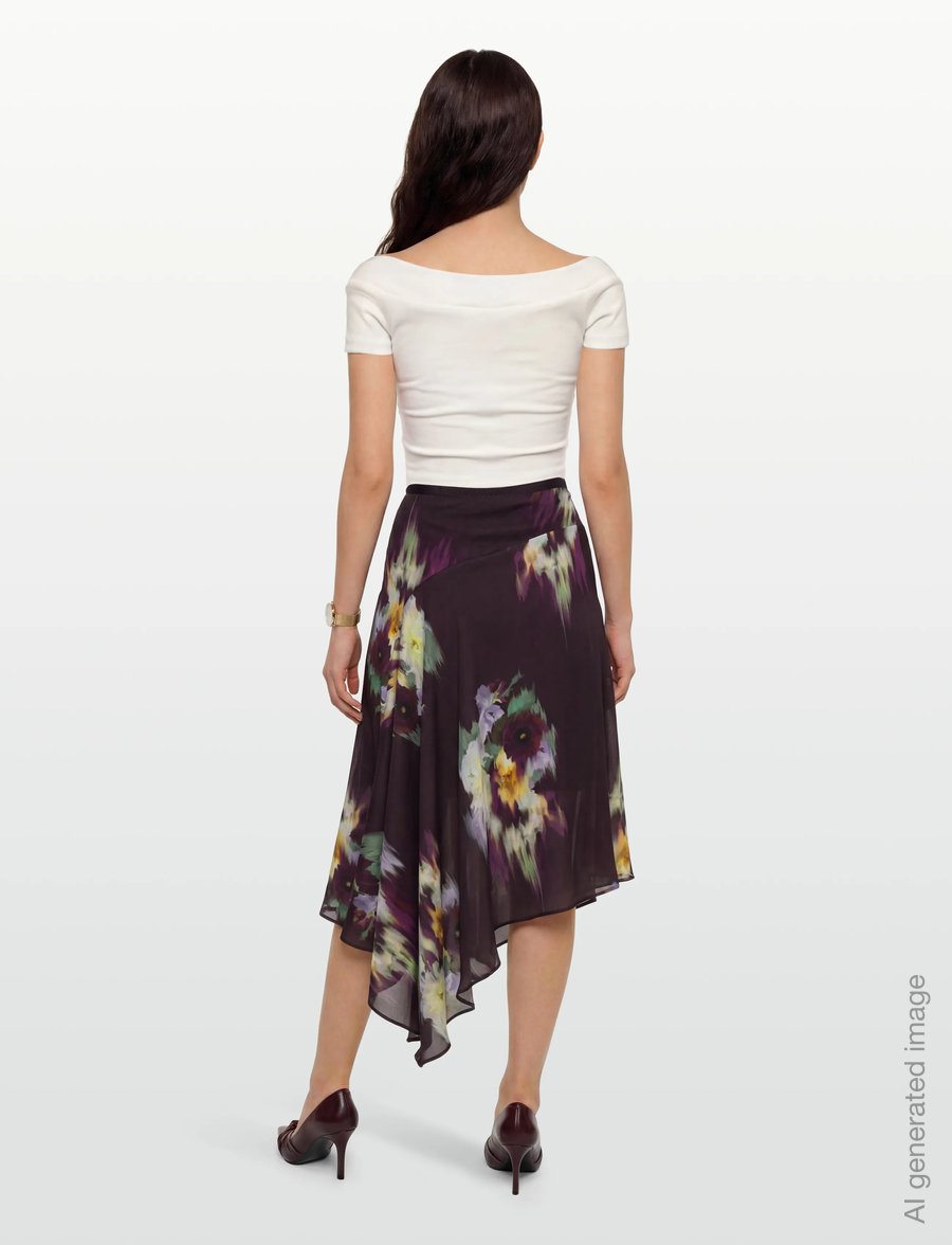 RODEBJER - Rodebjer Shannon Baroque - midi skirts - gardenia lavender - 4