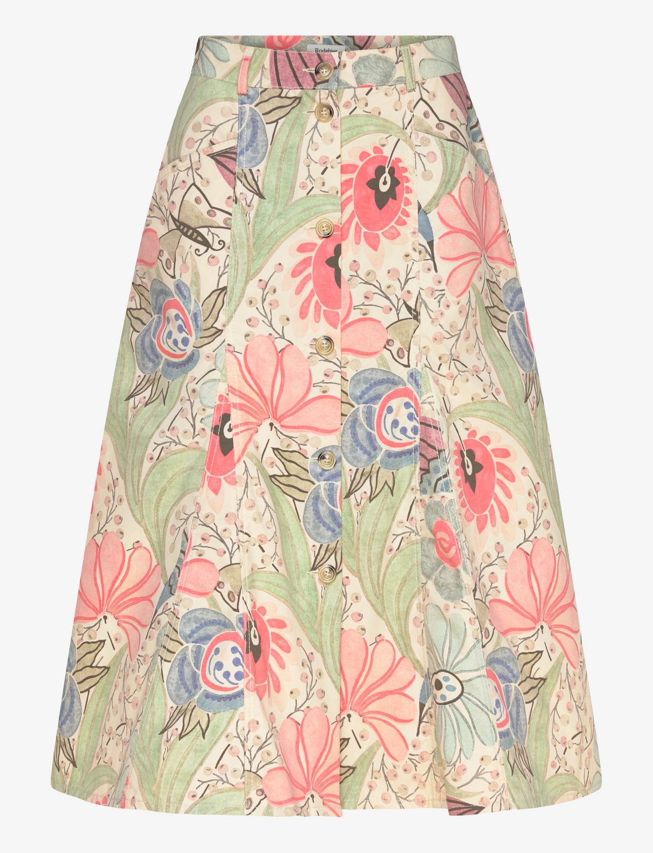 RODEBJER - Rodebjer London Ducharne - midiseelikud - coral multi - 0