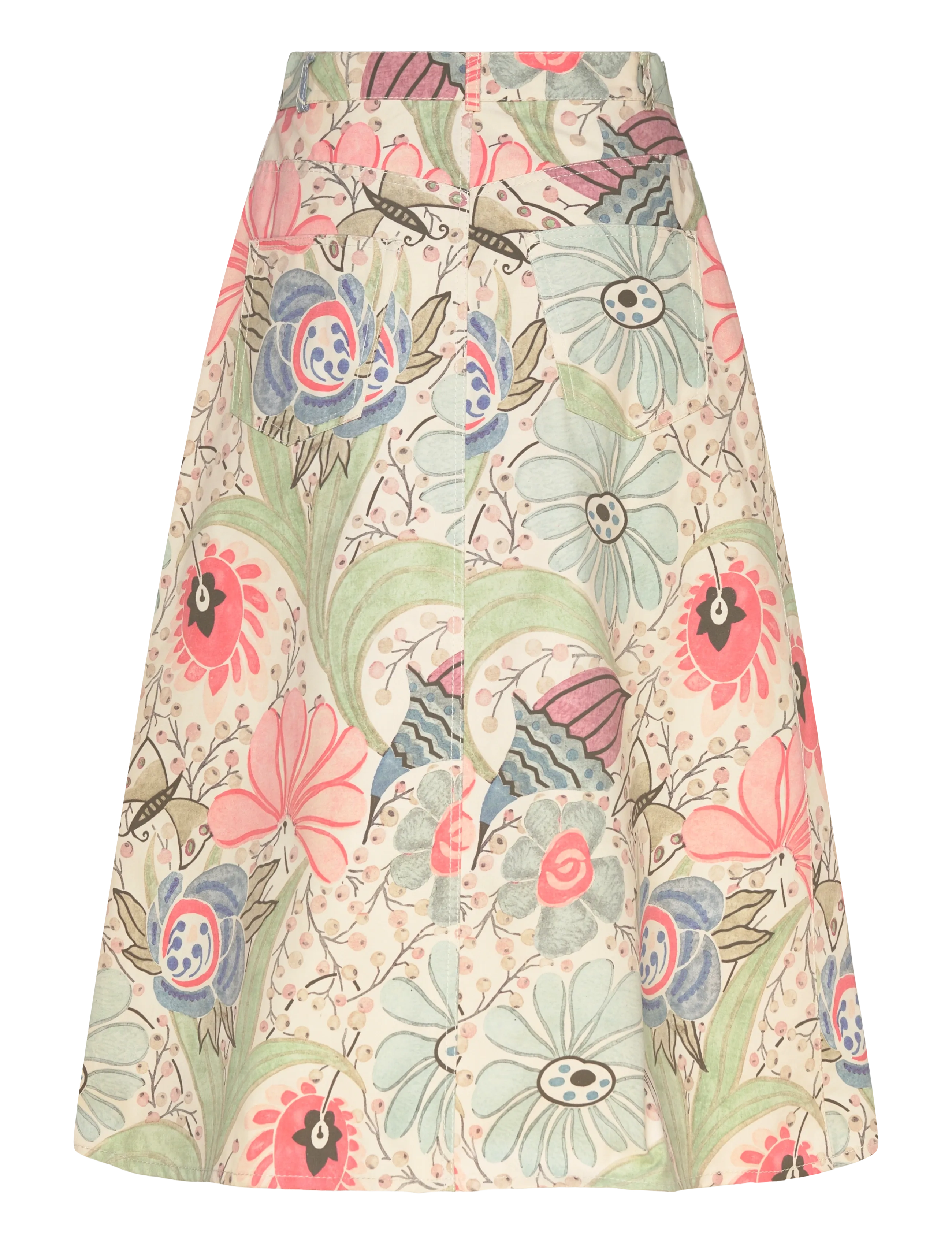 RODEBJER - Rodebjer London Ducharne - midi nederdele - coral multi - 1