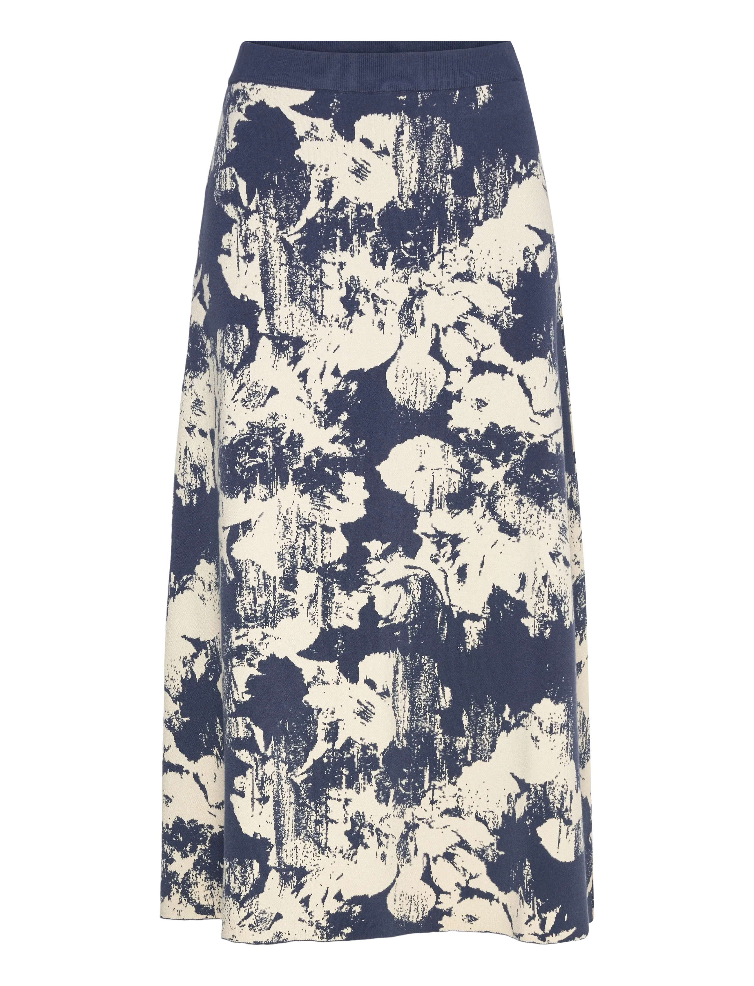 RODEBJER Rodebjer Flora Denim Flower - Transitional Layering - NAVY/SAND / navy