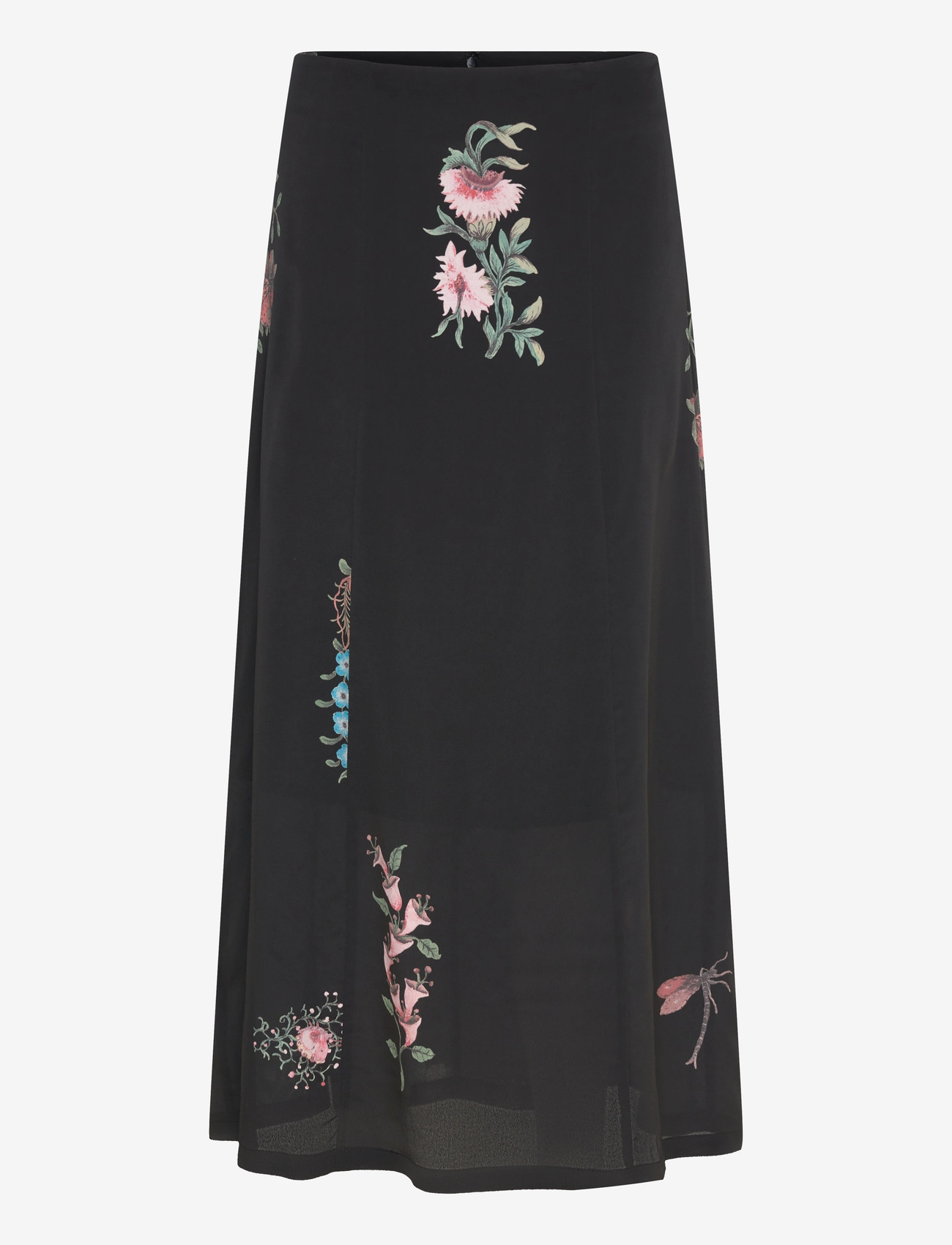 RODEBJER - Rodebjer Marielle Duchess - maxi röcke - black multi - 1