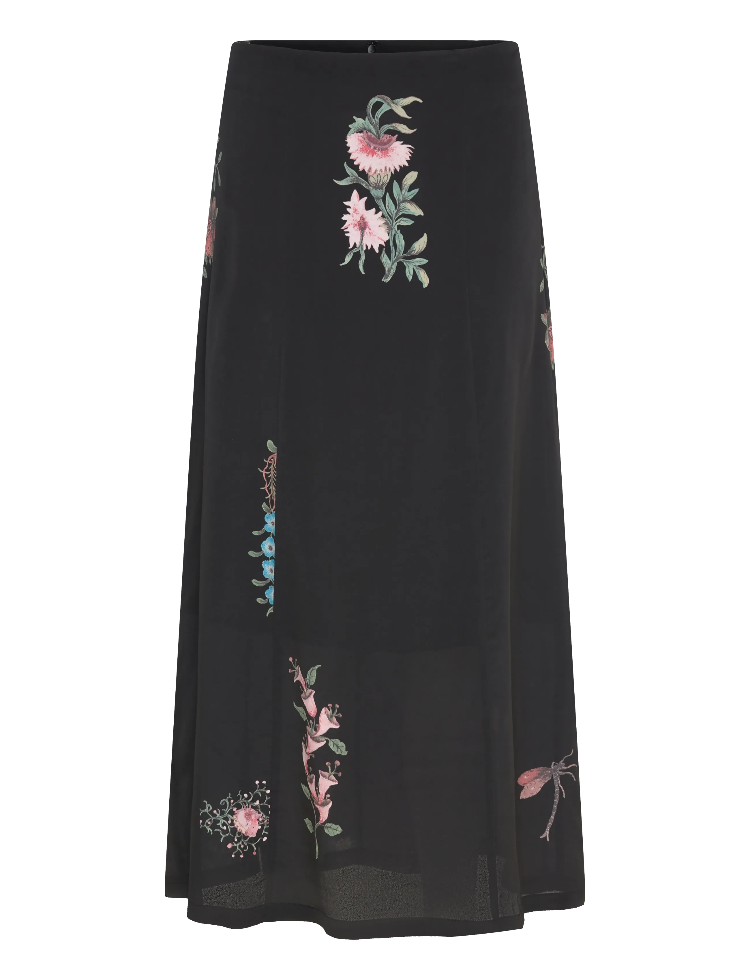 RODEBJER Rodebjer Marielle Duchess - Klær - BLACK MULTI / black