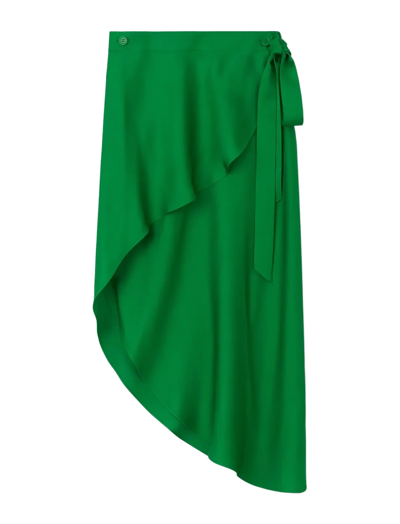 RODEBJER Rodebjer Haza Shine - Wrap skirts - LEAF GREEN / green