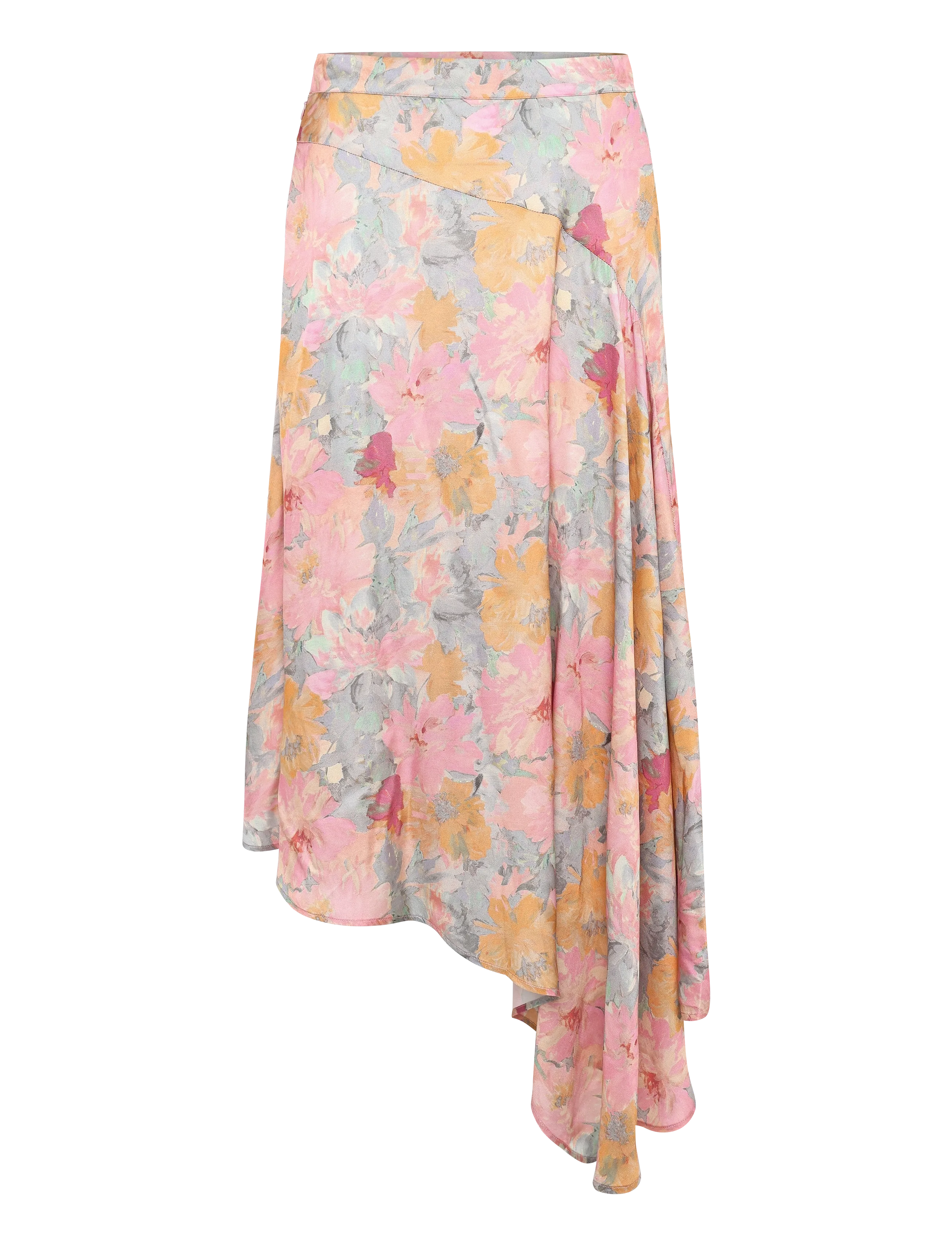 RODEBJER Sween Floral Shine, S, Röcke, Rosa - Wrap Frauen