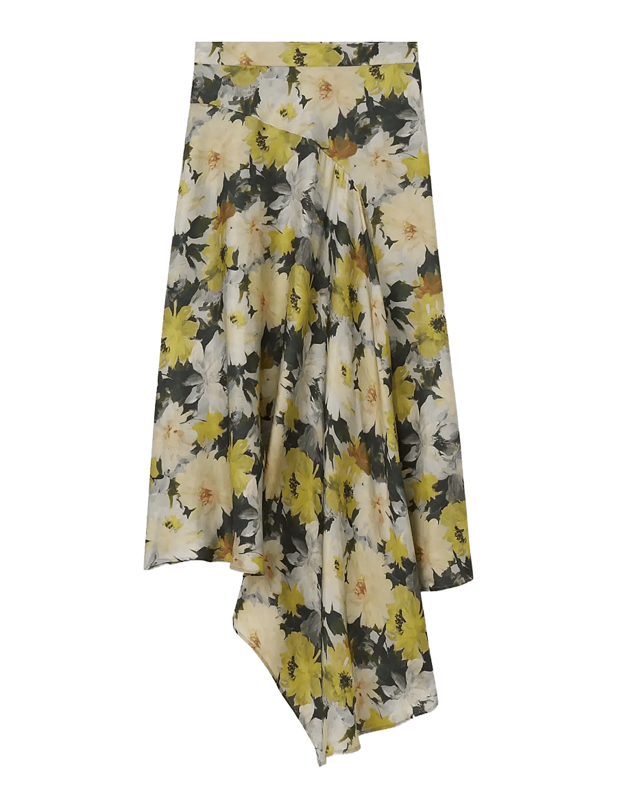 RODEBJER - Rodebjer Sween Floral Shine - hõlmikseelikud - yellow/black - 0