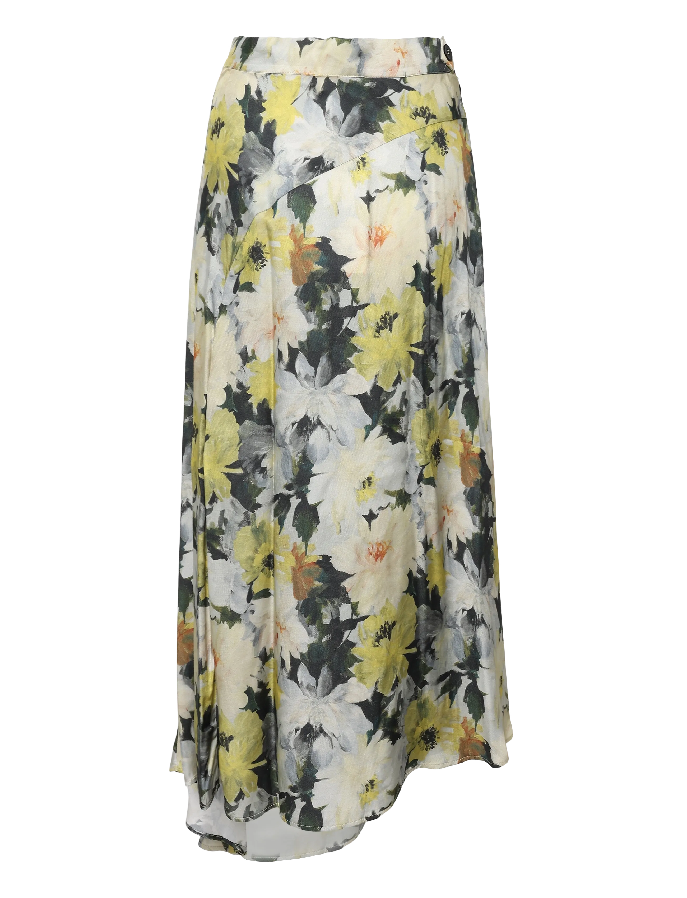 RODEBJER - Rodebjer Sween Floral Shine - omlottkjolar - yellow/black - 2