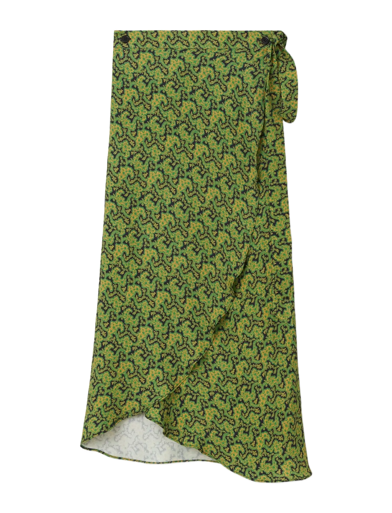 RODEBJER Rodebjer Hizomi Viscose Prt - Hõlmikseelikud - BRANCHES PAISLEY GREEN / green