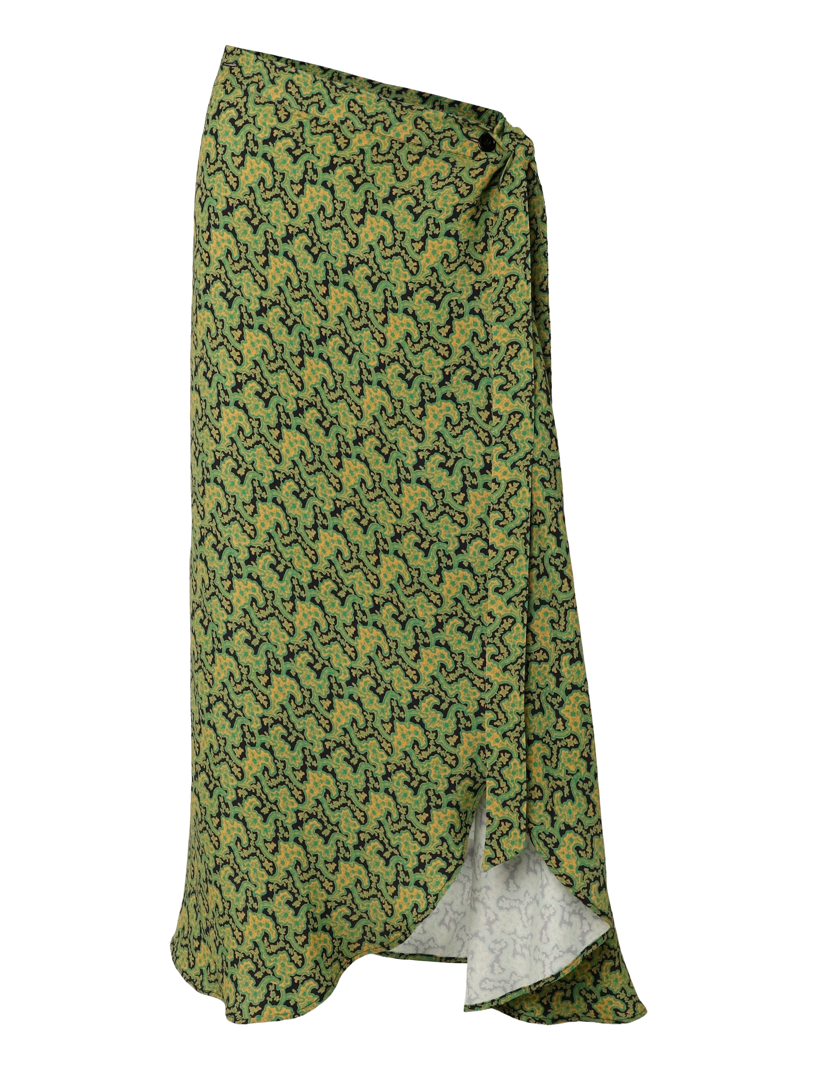 RODEBJER Rodebjer Hizomi Viscose Prt - Rodebjer - BRANCHES PAISLEY GREEN / green