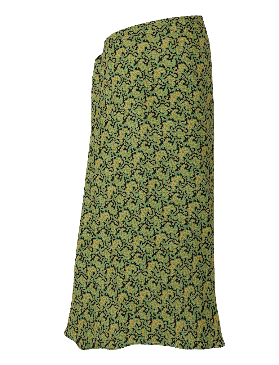 RODEBJER - Rodebjer Hizomi Viscose Prt - hõlmikseelikud - branches paisley green - 2
