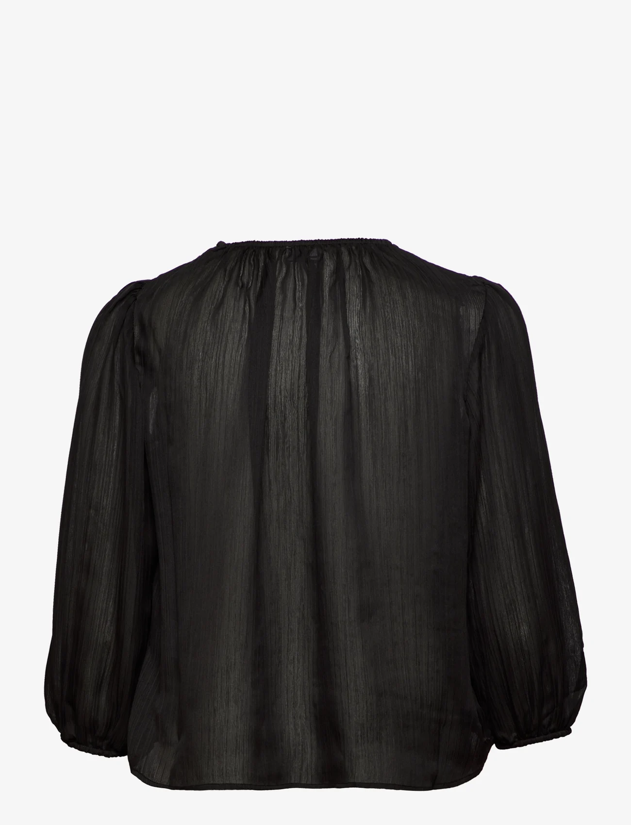 RODEBJER - Rodebjer Shakina - long-sleeved blouses - black - 1