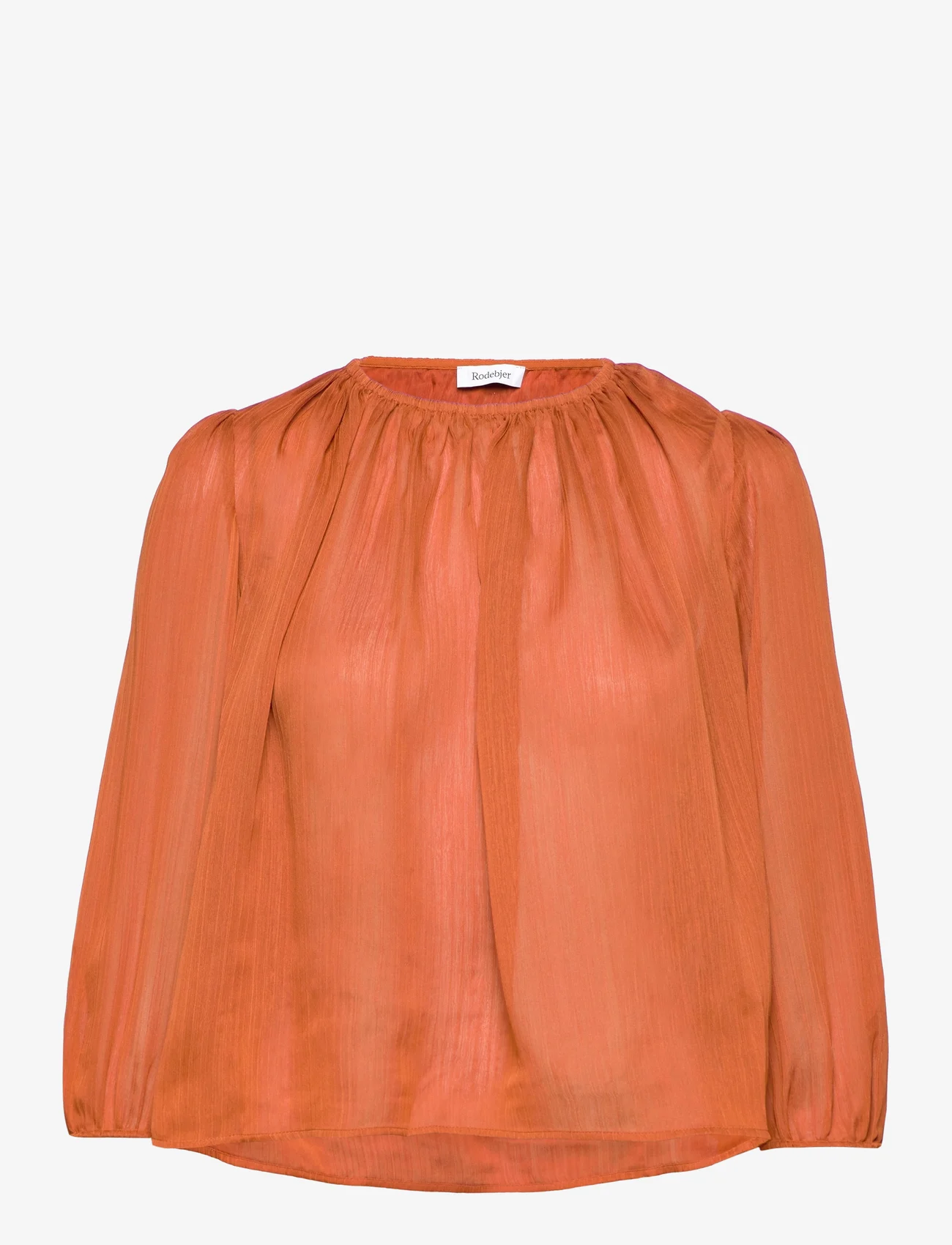 RODEBJER - Rodebjer Shakina - long-sleeved blouses - syrup - 0
