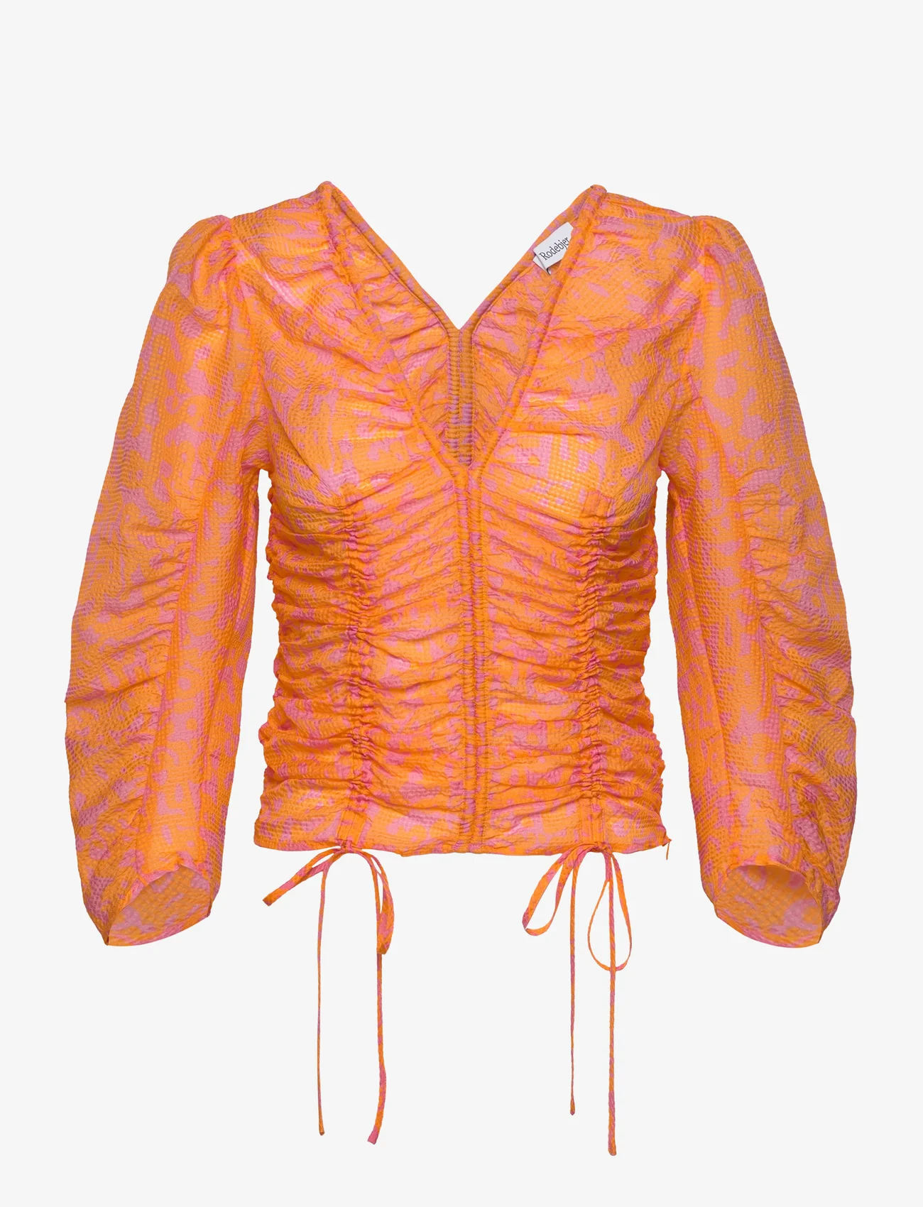 RODEBJER - Rodebjer Venus - long sleeved blouses - orange haze - 1