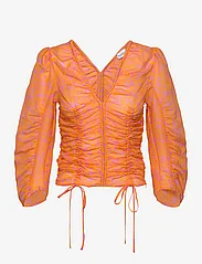 RODEBJER - Rodebjer Venus - long-sleeved blouses - orange haze - 0