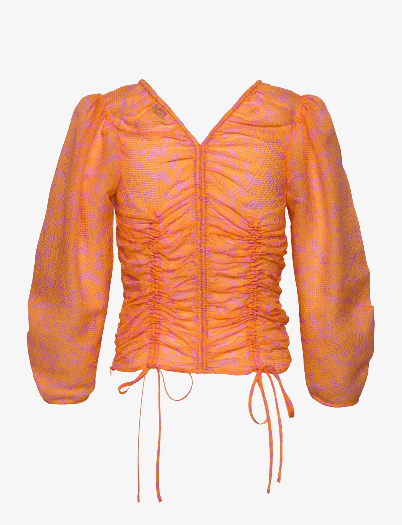 RODEBJER - Rodebjer Venus - long-sleeved blouses - orange haze - 1