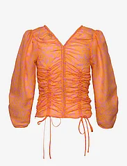 RODEBJER - Rodebjer Venus - long sleeved blouses - orange haze - 2