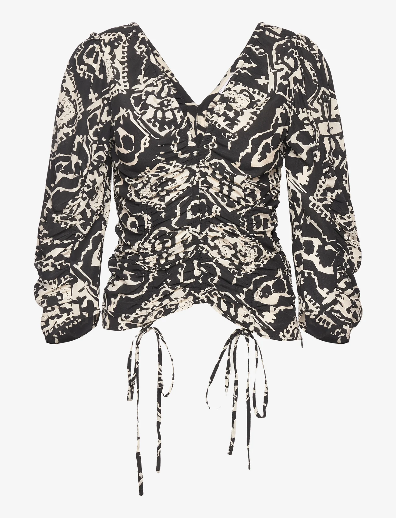 RODEBJER - Rodebjer Venus Rihad - blouses met lange mouwen - black/white - 0