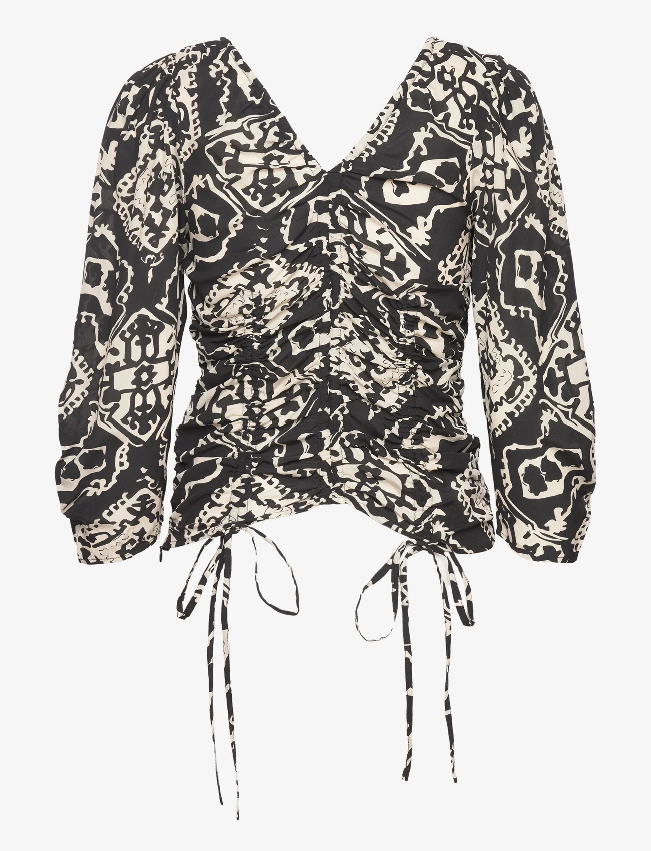 RODEBJER - Rodebjer Venus Rihad - blouses met lange mouwen - black/white - 1