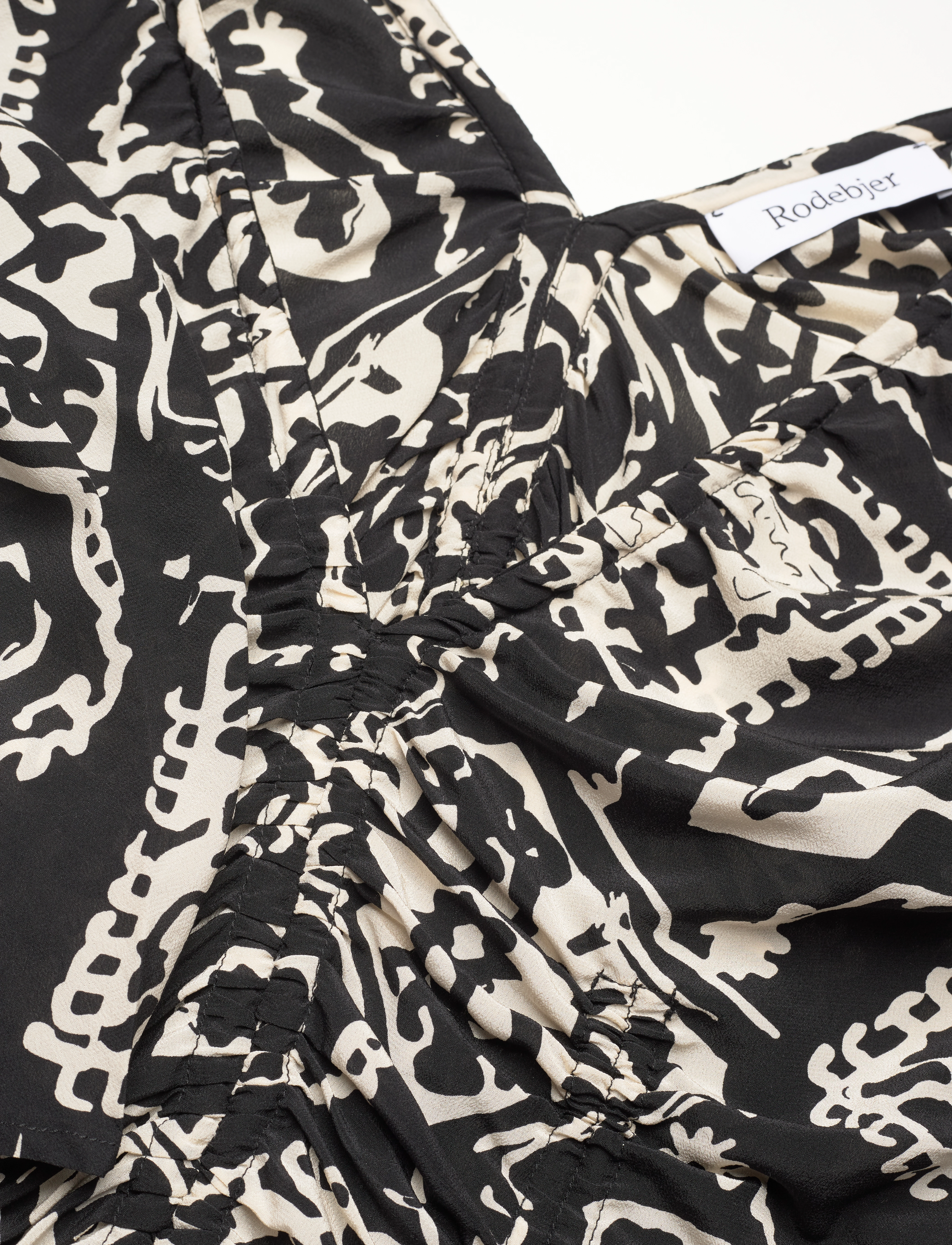 RODEBJER - Rodebjer Venus Rihad - långärmade blusar - black/white - 3