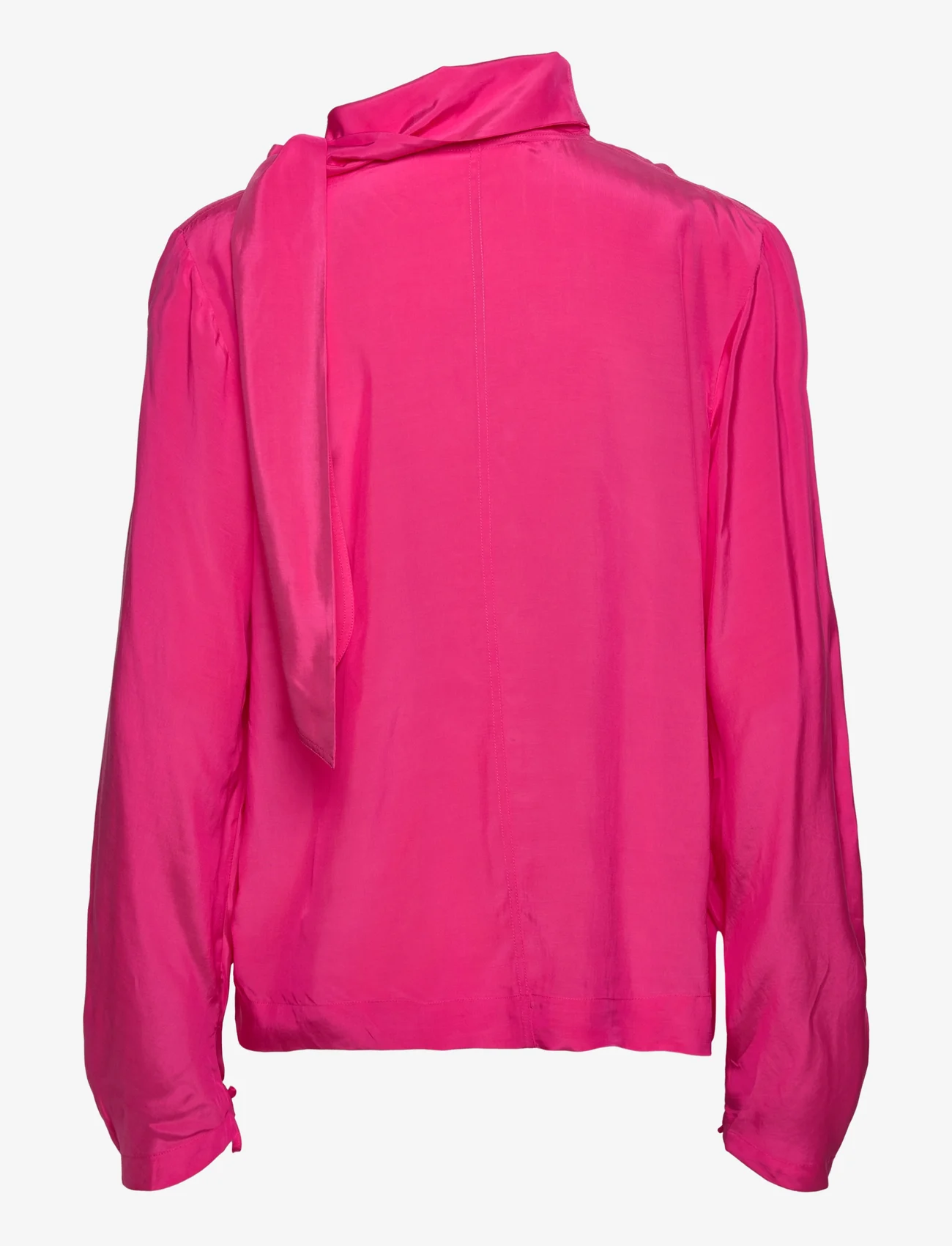 RODEBJER - Rodebjer Mona Drapy - blouses met lange mouwen - hot pink - 1