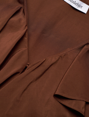 RODEBJER - Rodebjer Clementine - long-sleeved blouses - dark brown - 2
