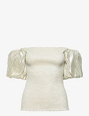 RODEBJER - Rodebjer Eclair Silver - short-sleeved blouses - silver - 0