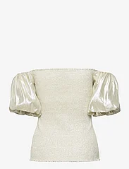 RODEBJER - Rodebjer Eclair Silver - short-sleeved blouses - silver - 1