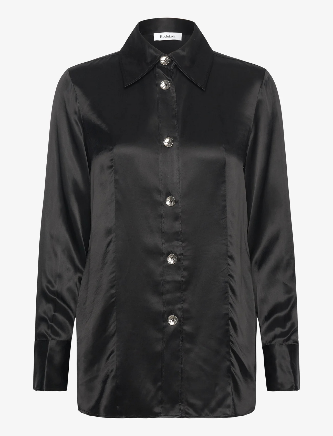 RODEBJER - Rodebjer Baghera - long-sleeved blouses - black - 0