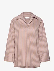 RODEBJER - Rodebjer Sunshine Stripe - denim shirts - lavender - 0