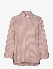 RODEBJER - Rodebjer Sunshine Stripe - denim shirts - lavender - 2
