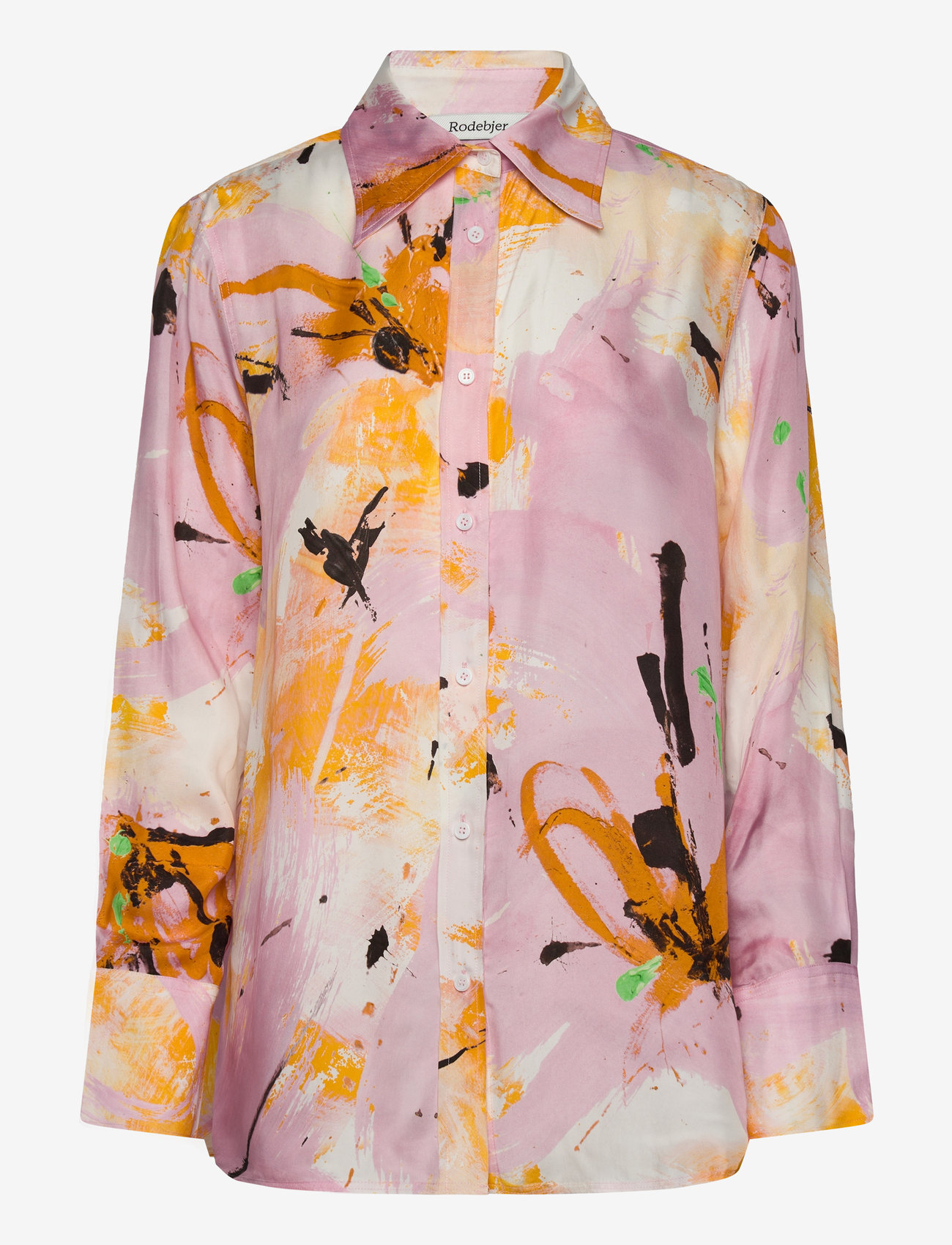 RODEBJER - Rodebjer Sofia Floral - långärmade skjortor - whipped cream/saffron - 0