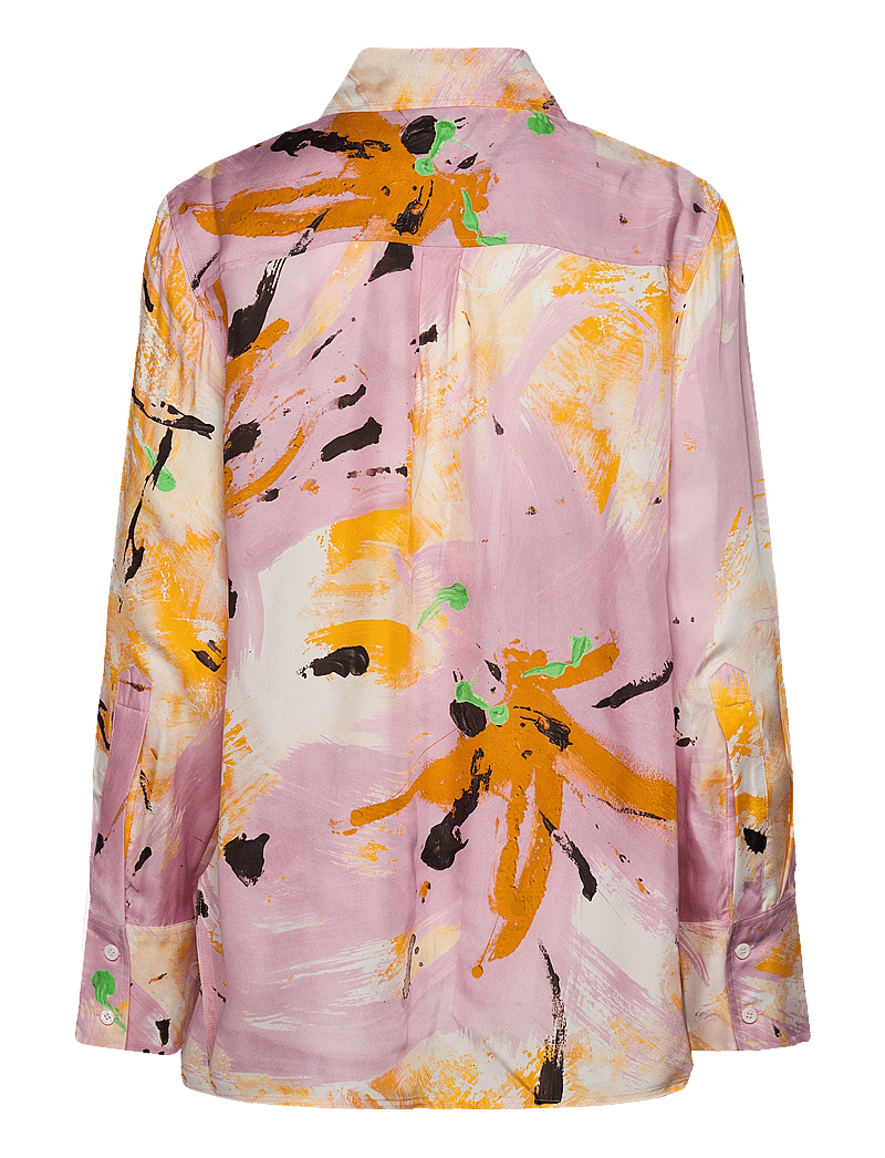 RODEBJER - Rodebjer Sofia Floral - långärmade skjortor - whipped cream/saffron - 1