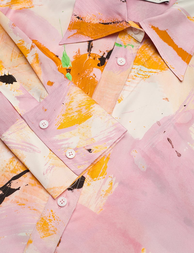 RODEBJER - Rodebjer Sofia Floral - långärmade skjortor - whipped cream/saffron - 2