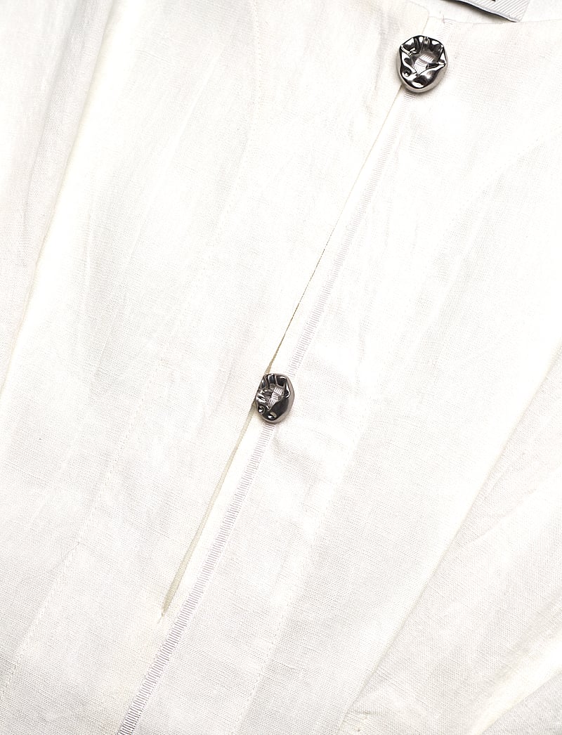 RODEBJER - Rodebjer Jennia Linen - kortærmede bluser - white - 2