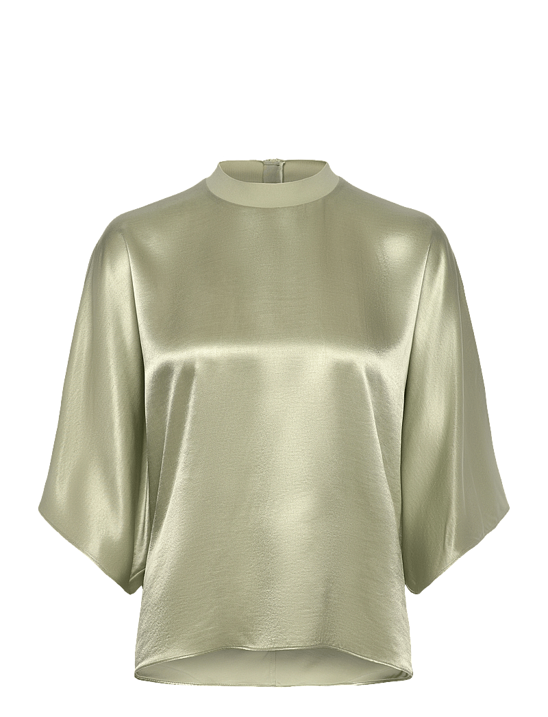 RODEBJER - Rodebjer Poppi - kortærmede bluser - dusty green - 0