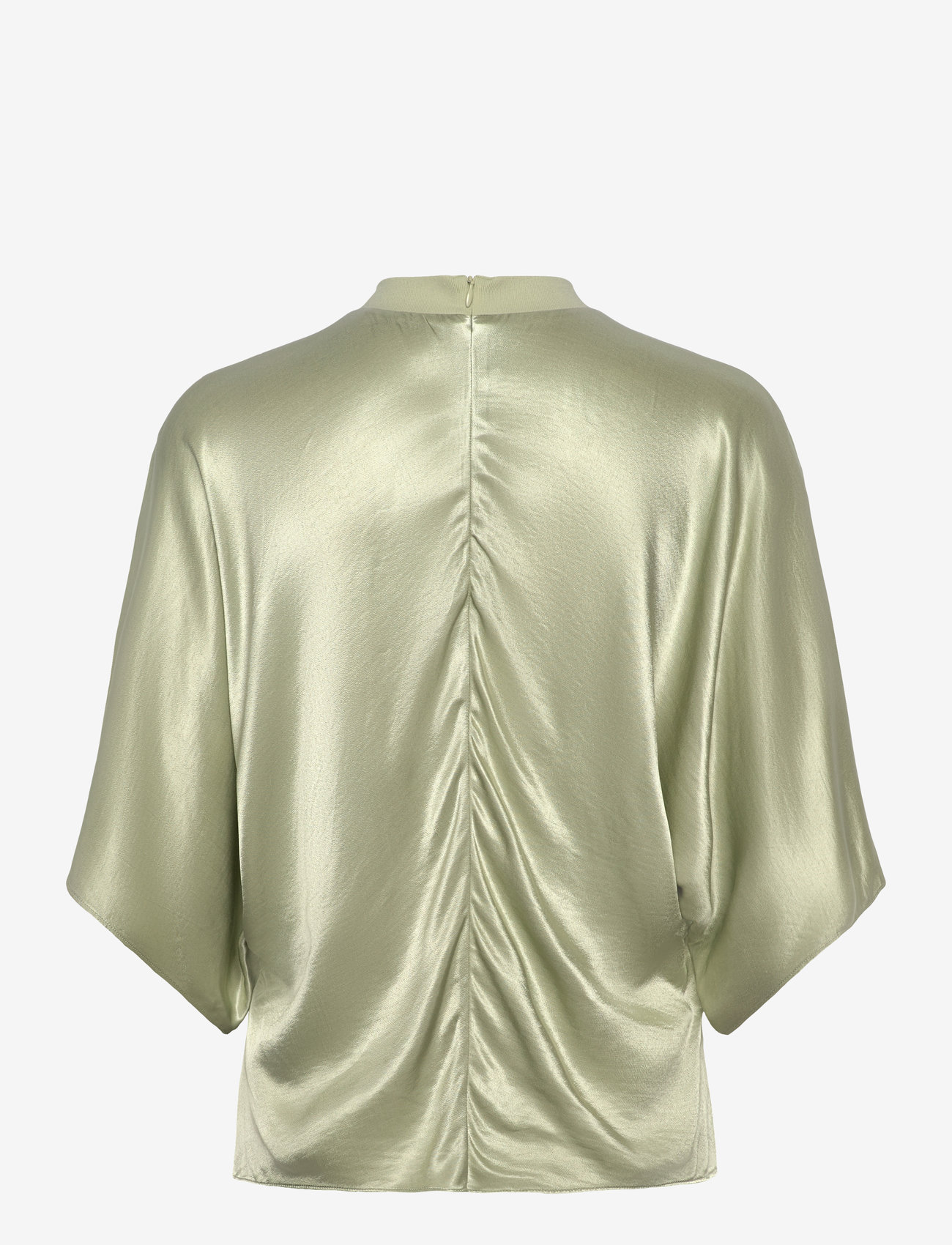 RODEBJER - Rodebjer Poppi - short-sleeved blouses - dusty green - 1