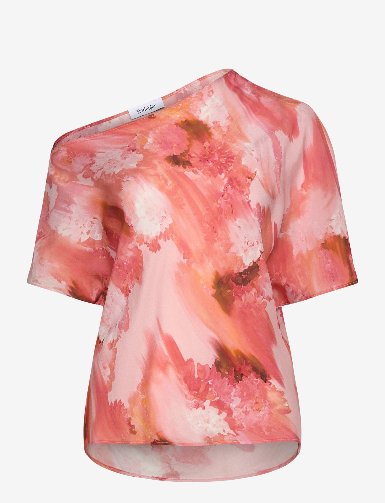 RODEBJER - Rodebjer Bono Blurry - kurzämlige blusen - blurry flower apricot - 0