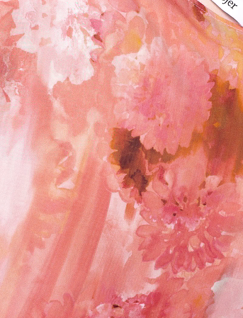 RODEBJER - Rodebjer Bono Blurry - kurzämlige blusen - blurry flower apricot - 2