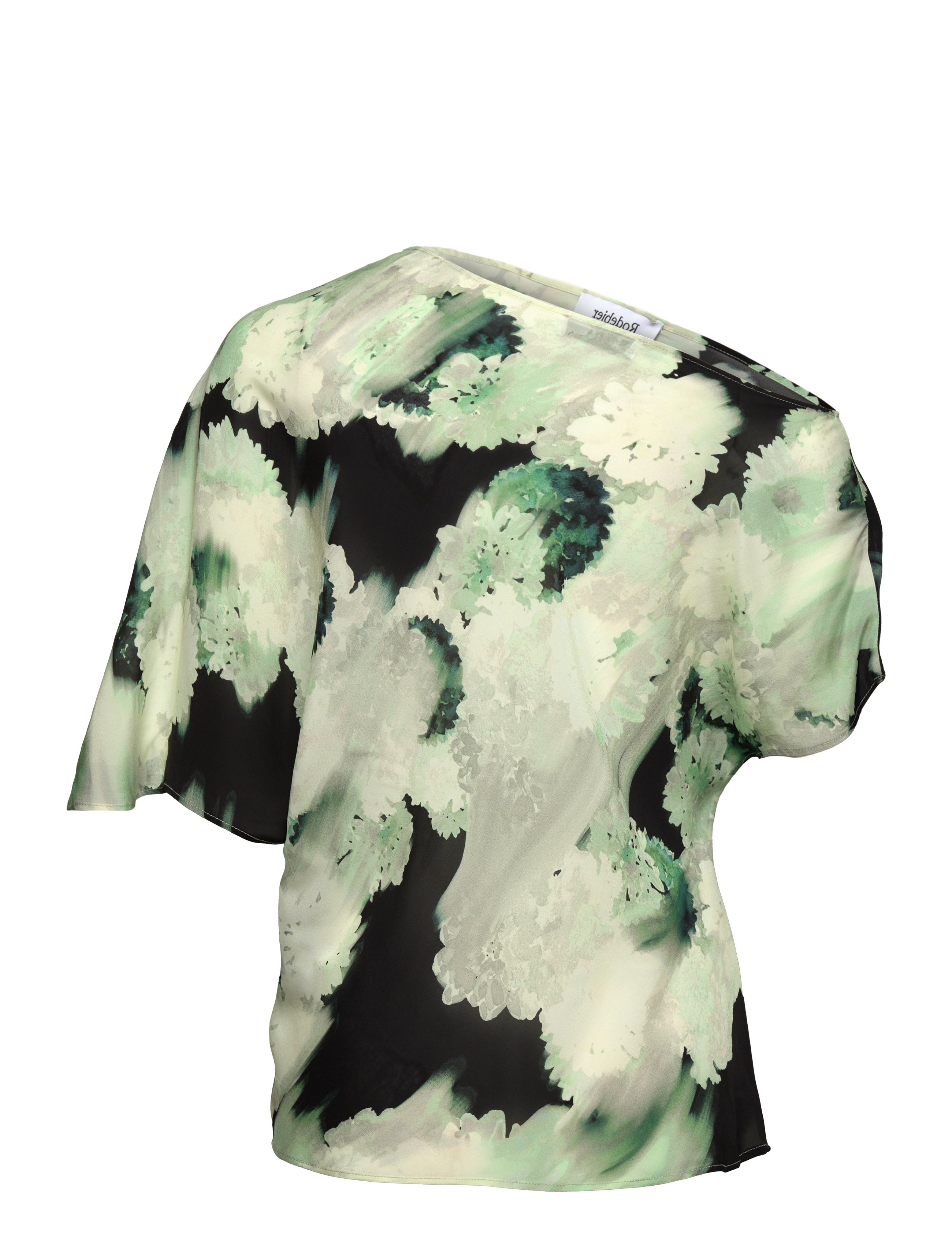 RODEBJER - Rodebjer Bono Blurry - lyhythihaiset puserot - blurry flower green - 1