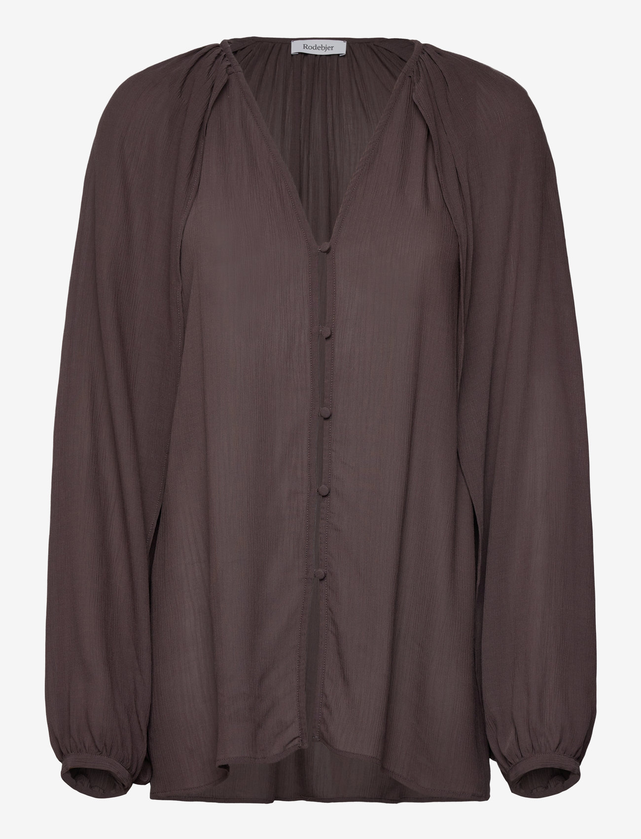 RODEBJER - Rodebjer Bea - langärmlige blusen - dark coffe - 0