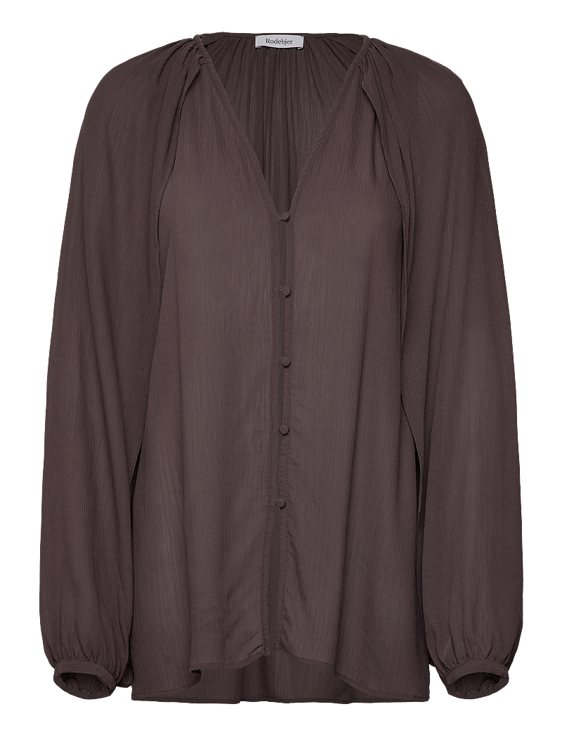 RODEBJER - Rodebjer Bea - langärmlige blusen - dark coffe - 0