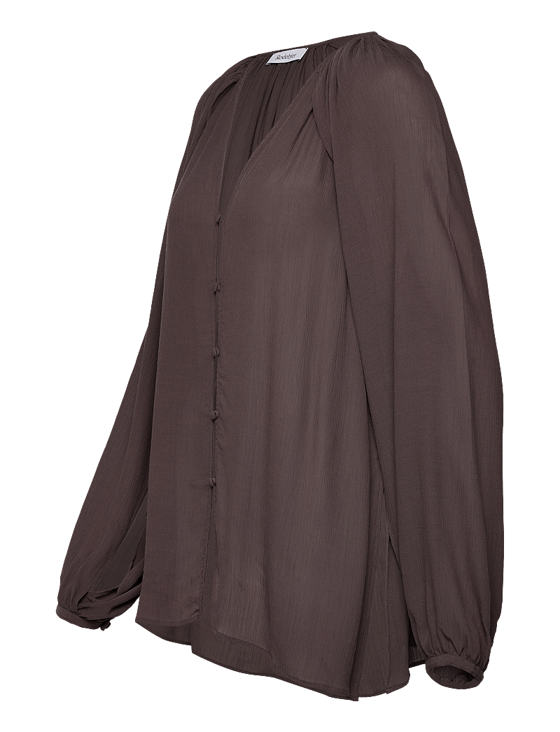 RODEBJER - Rodebjer Bea - langärmlige blusen - dark coffe - 2