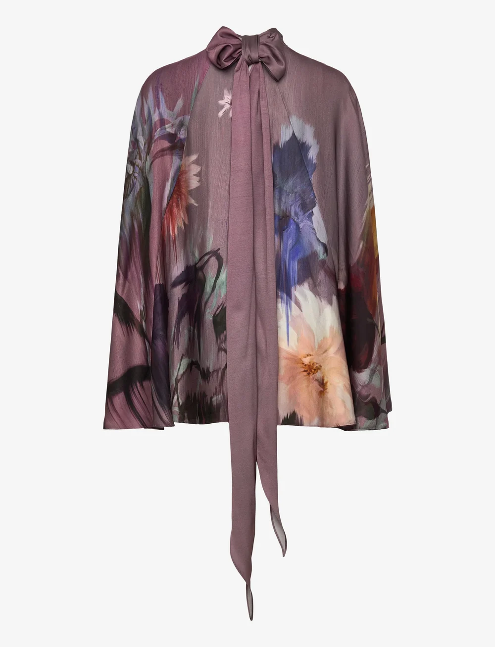 RODEBJER - Rodebjer Thea Flower - long sleeved blouses - moonscape purple - 1